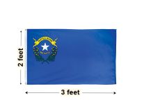 2'x3' Nevada Nylon Outdoor Flag